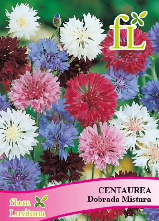 CENTAUREA DOBRADA MISTURA *FL*