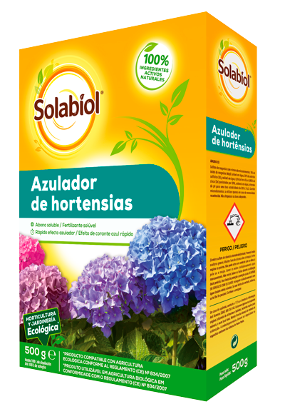 Nutrição de Plantas azulador de hortênsias 500g | Hortaria